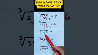 Math HACK Fast Trick of Cubic Rootshorts [upl. by Eilatam16]