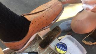 Restoring branded italian shoes [upl. by Purity428]