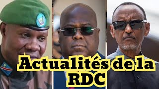 Reportage sur les actualités de la RDC Tshisekedi en Éthiopie et Attaques à laéroport de Goma [upl. by Ylrbmik]