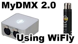 MyDMX Tutorials  Using WiFly [upl. by Lodnar]