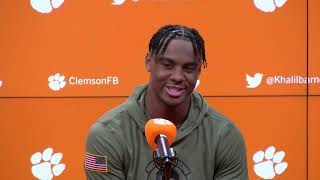 Khalil Barnes knew Clemson freshman class was special early [upl. by Hausner376]