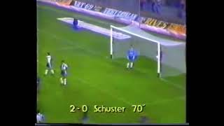 Bernd Schuster Barcelona  23101985  Barcelona 2x0 PortoPOR  1 gol [upl. by Eitac]