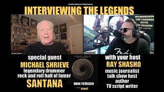 Michael Shrieve Legendary Drummer with Santana Exclusive [upl. by Sonstrom]