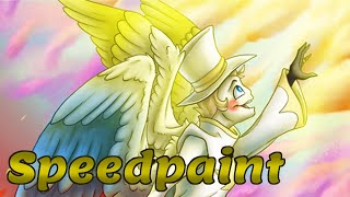 quotRedeemedquot  HAZBIN HOTEL Lucifer Speedpaint [upl. by Goodman587]