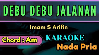 DEBU DEBU JALANAN IMAM S ARIFIN KARAOKE [upl. by Ahseined]