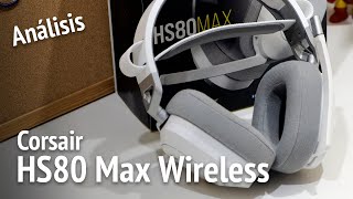 Análisis Corsair HS80 Max Wireless review [upl. by Giverin121]