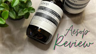 REVIEW Aesop Resurrection Aromatique Hand Wash and Balm [upl. by Bagley]