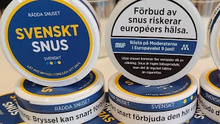 Moderaterna direkt Så ska svenskt snus räddas i Europa [upl. by Seni630]