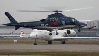 Test Video with Sony Alpha 77  HBZHP Agusta A109S Swiss Jet AG [upl. by Orteip701]