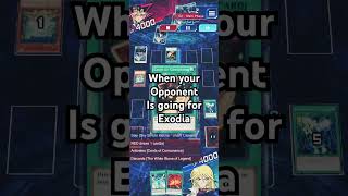 Exodia Again Nah DUEL LINKS shorts [upl. by Anelej638]