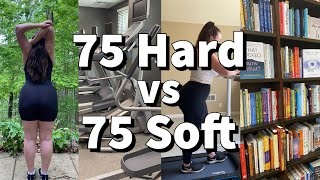 75 Hard Challenge vs 75 Soft Challenge  Rules Explained in Under 5 Minutes  What You Need to Know [upl. by Mella]