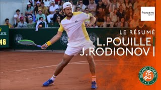 RolandGarros 2023  le résumé de LPouille vs JRodionov [upl. by Masera]