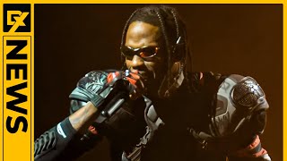 Travis Scott Calls Out Grammys Over Best Rap Album Snub During Fiery Performance [upl. by Hcirdla]