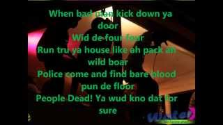 Crimeson  Kick down ya door  Task Force Riddim [upl. by Bruner813]