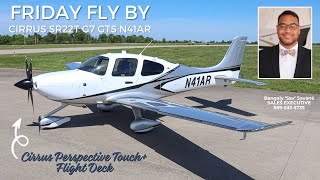 SOLD  AirMart Friday Fly By  CIRRUS SR22T G7 GTS N41AR [upl. by Akimaj585]