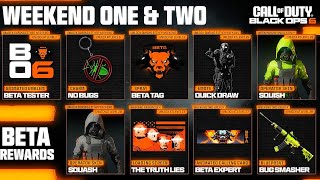 Black Ops 6 BETA Rewards amp PreDownload Information [upl. by Neill]