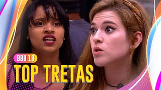 TRETAS QUE MARCARAM O BBB 18 GLEICI X PATRÍCIA ANA CLARA X CARUSO E MAIS 💣🔥  BBB 18 [upl. by Hilario]