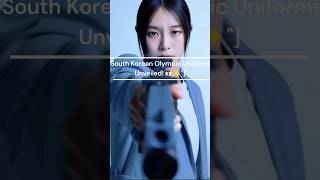 quotSouth Korean Olympic Uniforms Unveiled 🇰🇷✨  infoVersequot [upl. by Etnovahs751]