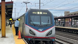 Amtrak amp NJT At Metropark ft njtransitrailfan4031  iiNotsilterXX SP64 12123 [upl. by Yattirb]