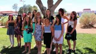 Eagle Ridge Middle School Cheer Banquet Rio Rancho 2013 [upl. by Aivataj]