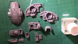 Building 40k Armiger Detailed Tutorial [upl. by Stilu958]