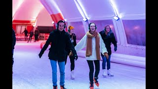 Schaatsbaan Rotterdam  Opening Seizoen 2122 [upl. by Modesty]