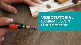 wineo  Ausbessern und Reparatur von Laminat und Designboden  Vinylboden [upl. by Nyleek]