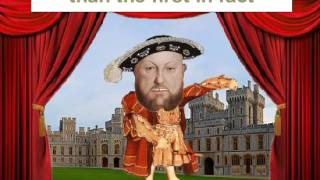 I Am King Henry The Six Wives of Henry the 8th with LYRICS [upl. by Aihseuqal]