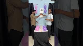 Stone Paper Sisor challenge with Pop Balloon shorts challenge [upl. by Viddah]