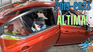 How To Remove Door Panels Window Sweeps And Quarter Windows From Nissan Altima [upl. by Bellaude]