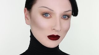 Gothic Vamp Dark Lips Makeup  John Maclean [upl. by Asiral]