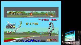 Ayrton Sennas Super Monaco GP II Canada Sega Mega Drive Genesis Original hardware [upl. by Malissa]