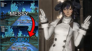 QoL UI Settings amp Cleaning up HUD Layout in FFXIV [upl. by Bonner]