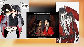 Tgcf react Wei Wuxian Hua Cheng Реакция БН на Хуавэев НА ЗАКАЗ [upl. by Immas347]