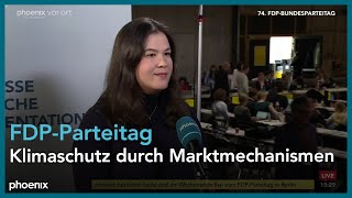 Interview mit Franziska Brandmann beim Bundesparteitag der FDP am 210423 [upl. by Frodina]