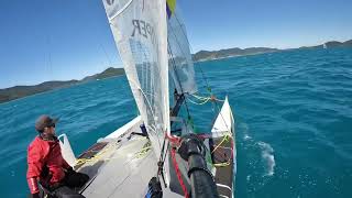 Viper2 F16 pitchpole Airlie Beach race week 2022 [upl. by Meagan]