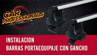 🚗 Barras portaequiape universales con gancho  Tutorial de instalación  Portaequipaje de techo [upl. by Franklin]