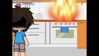 screaming in public restrooms prank 😋  omori Gacha  Og  erm  shtpost [upl. by Ahsitaf]