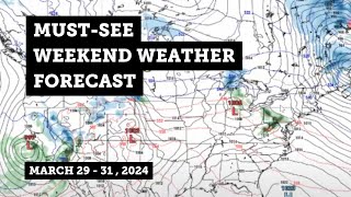 Weekend Weather Exclusive Tompkins County NYs Detailed Weekend Forecast March 2931 2024 [upl. by Amathist]