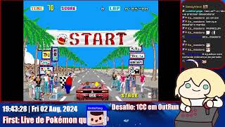 020824 Desafio em OutRun e começando Sonic 3 amp Knuckles [upl. by Caiaphas772]