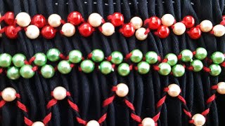 Smocking Beaded Smocking tutorial class for beginners [upl. by Hcire]