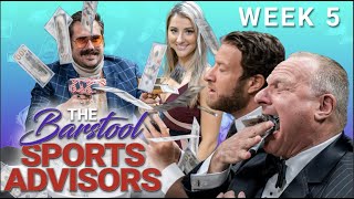 Barstool Sports Advisors NFL Week 5  Info Scores amp Antonio Brown Diss Track [upl. by Nnav]