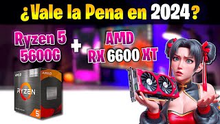 ✅ RX 6600 XT  Ryzen 5 5600G ✅ TEST en 40 JUEGOS 🔴 ¿VALE la PENA en 2024 🔴 [upl. by Gnep887]