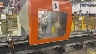 Elumatec SBZ130 4Axis Machining Center 2007 [upl. by Akerehs]