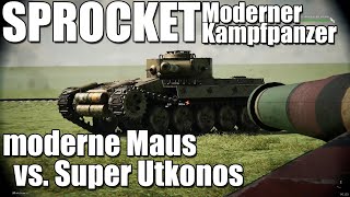 moderner quotMausquot Panzer vs NasenTiger in Sprocket [upl. by Anirtac662]