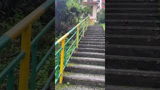 quotReach New Heights  Hill Stairs Walkingquot travel gangtok nature travelvlog [upl. by Sucrad243]