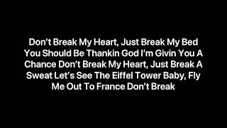 Kenzie Cait  Don’t Break My… Lyrics [upl. by Jacky459]