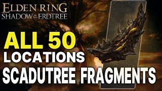 ELDEN RING All 50 Scadutree Fragment Locations Shadow of the Erdtree Locations Guide [upl. by Claudia569]