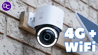 eufy 4G LTE S330 Cam Review amp Setup  4K Video amp AI Tracking [upl. by Fonville]