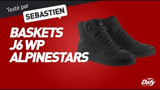 Sébastien vous présente les chaussures Alpinestars J6 WP [upl. by Ruthi]